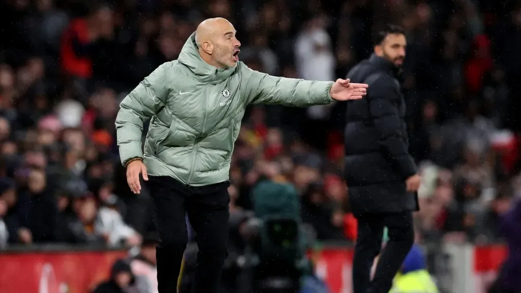 Chelsea perdeu o clássico para o Manchester United na Premier League. Foto: Alex Livesey/Getty Images