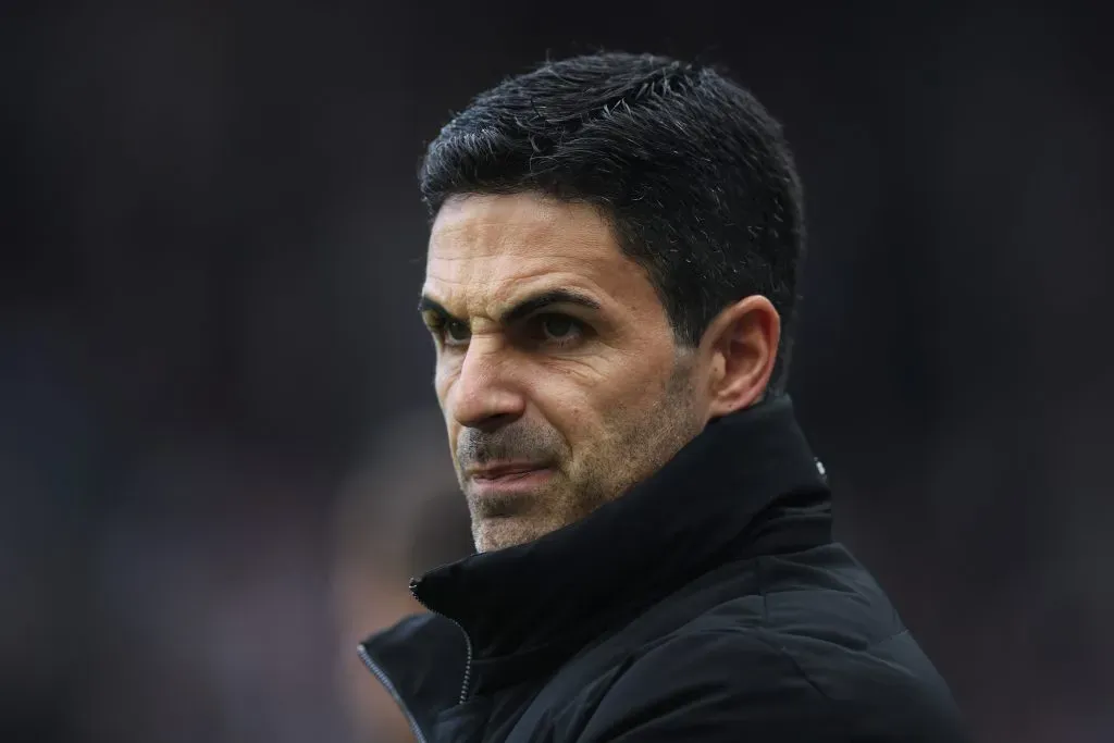 Mikel Arteta, técnico do Arsenal. (Photo by George Wood/Getty Images)