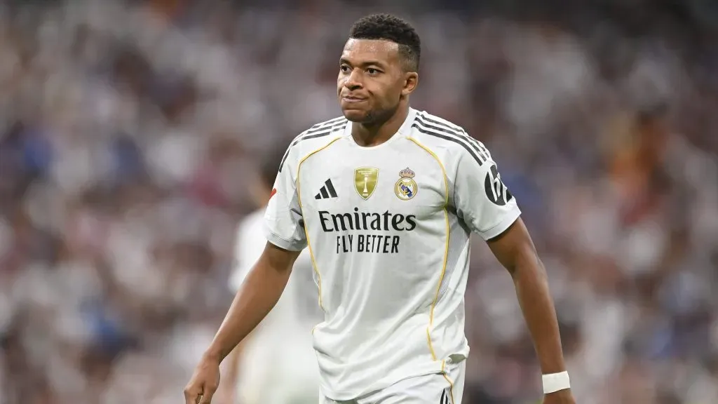 Mbappé marca hat-trick na Champions. Foto: Denis Doyle/Getty Images