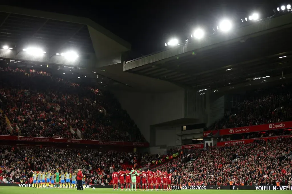 Anfield, estádio do Liverpool – Photo by Jan Kruger/Getty Images