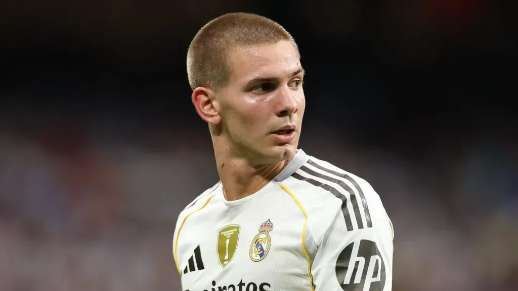 Mastantuono marca pelo Real Madrid com passe de Vinícius Júnior