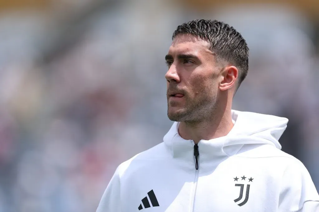 Vlahovic deve sair da Juventus em 2026 (Photo by Dan Mullan/Getty Images)