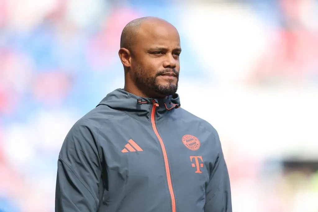 Vincent Kompany, técnico do Bayern de Munique. (Photo by Alex Grimm/Getty Images)