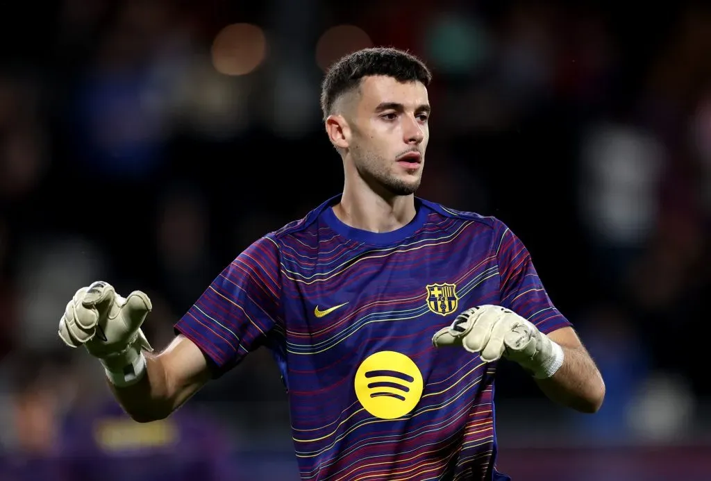 Joan García é peça fundamental do Barcelona. (Photo by Judit Cartiel/Getty Images)