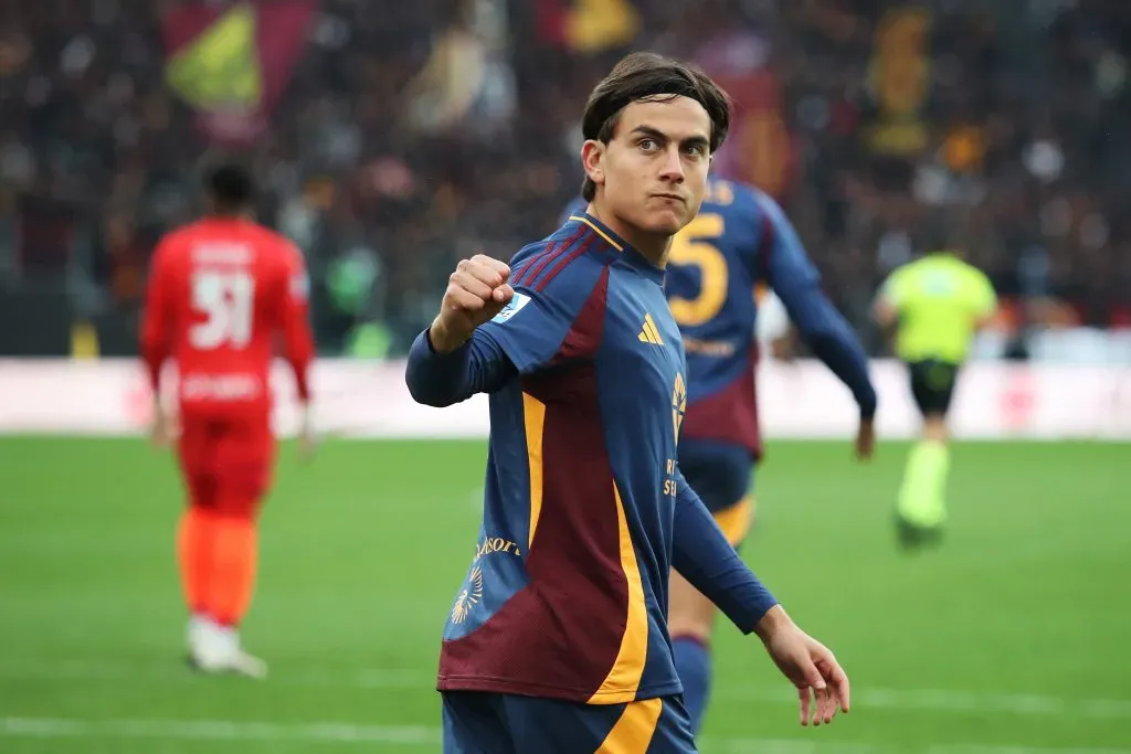 Dybala em campo com o time italiano (Photo by Paolo Bruno/Getty Images)
