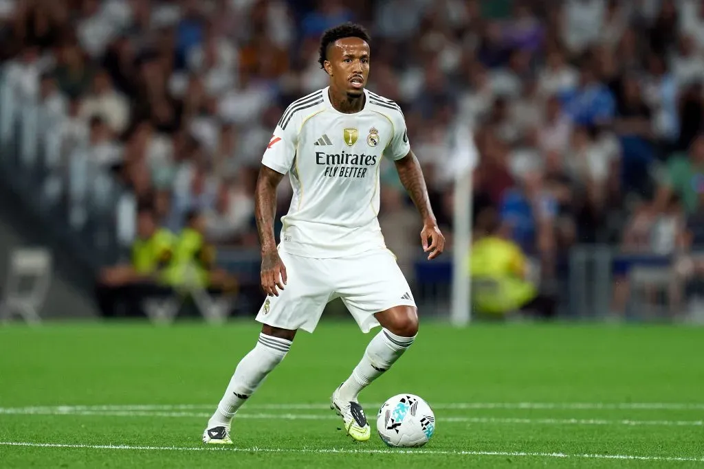 Militão na partida diante do Mallorca (Photo by Angel Martinez/Getty Images)
