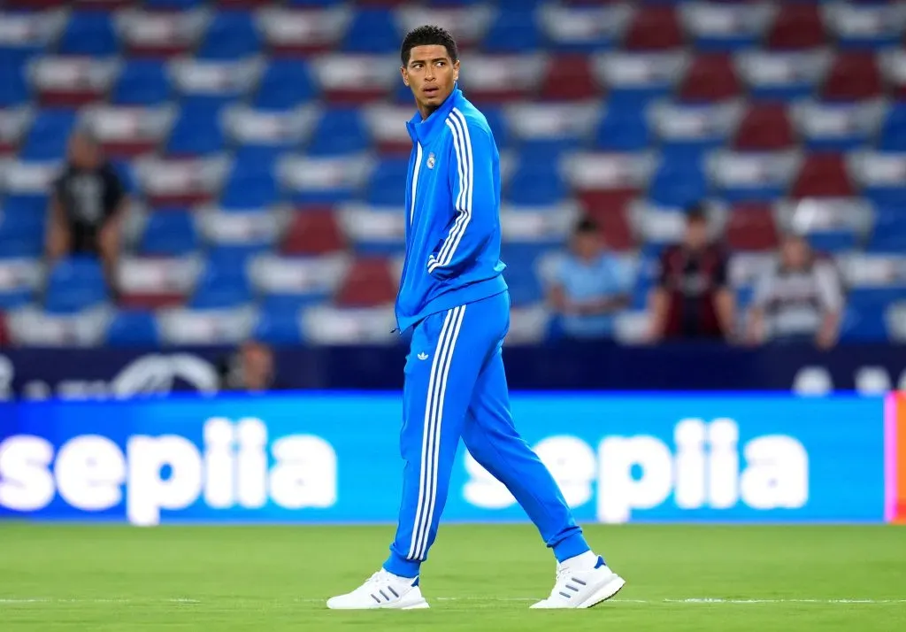 Bellingham pode sair (Photo by Aitor Alcalde/Getty Images)