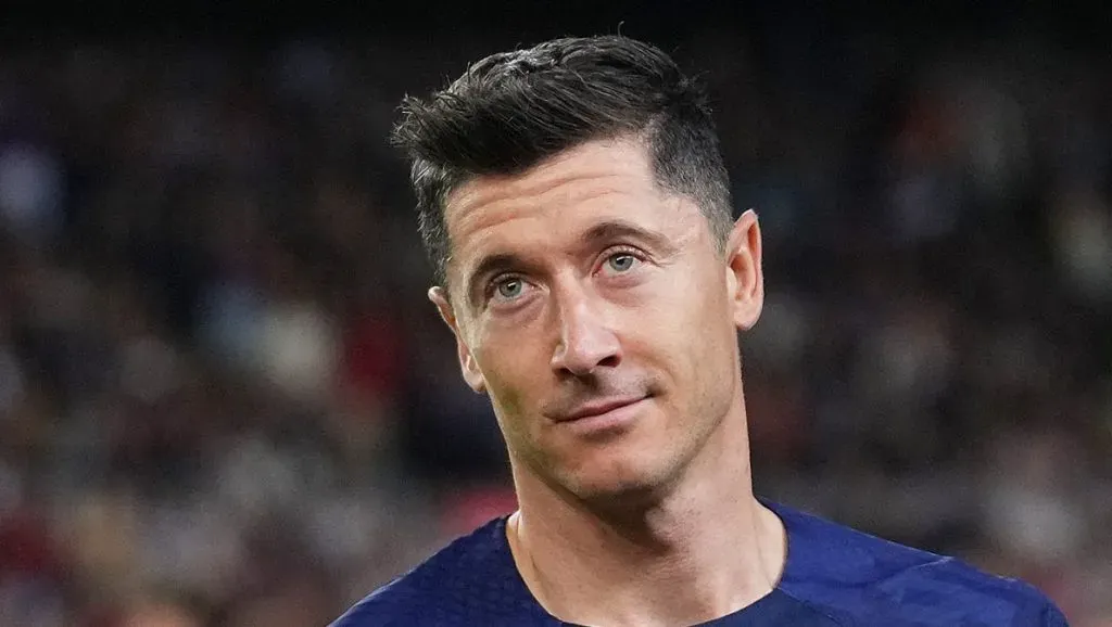 Lewandowski, atacante do Barcelona.