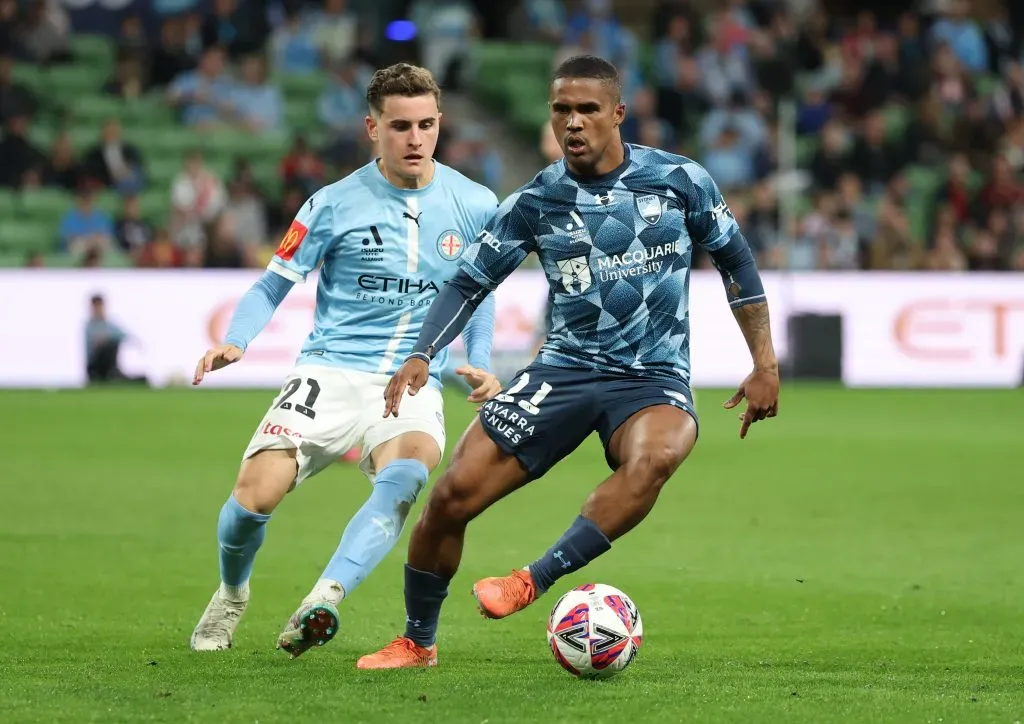 Douglas Costa pelo Sidney FC. (Photo by Robert Cianflone/Getty Images)