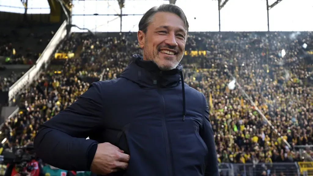 Niko Kovac, técnico do Borussia Dortmund (foto: Christof Koepsel/Getty Images)