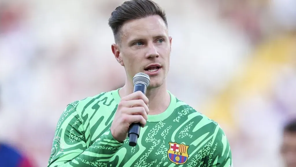 Ter Stegen no Barcelona (Photo by Eric Alonso/Getty Images)
