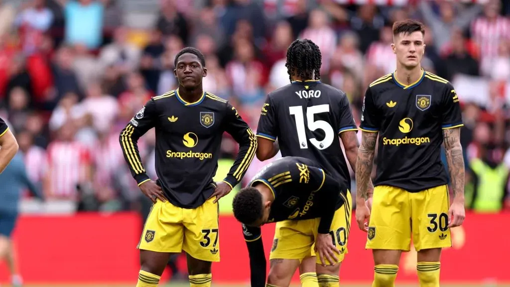 Mainoo pode deixar o Manchester United. Foto: Justin Setterfield/Getty Images