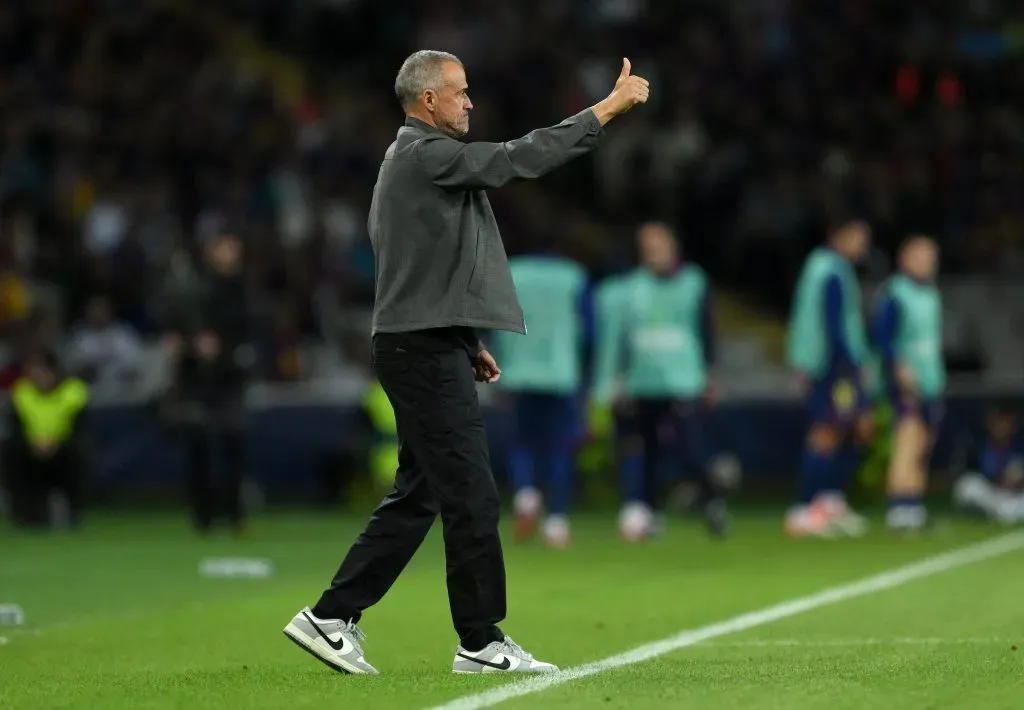 Time de Luis Enrique perdeu apenas um jogo na competição (Photo by David Ramos/Getty Images)