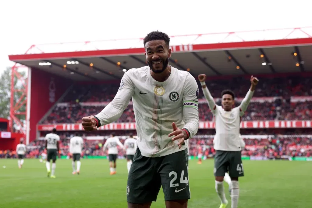 Reece James marcou o último gol do jogo (Photo by Michael Regan/Getty Images)