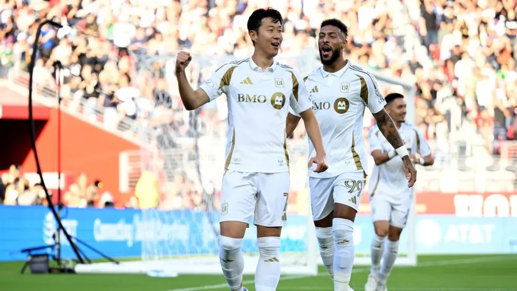 Son em jogo do LAFC. Foto: Eakin Howard/Getty Images