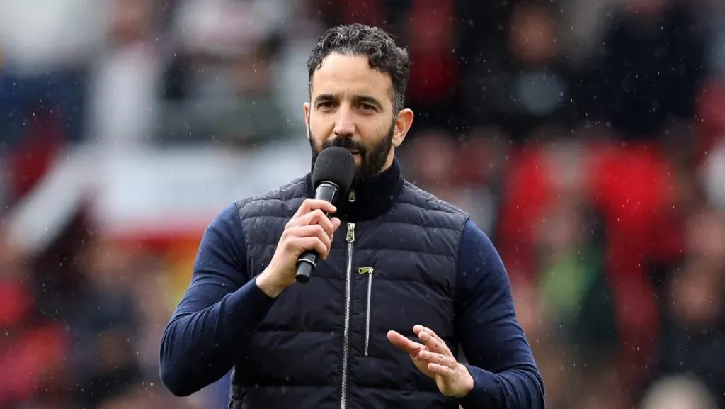 Amorim pelo Manchester United. (Photo by Matt McNulty/Getty Images)
