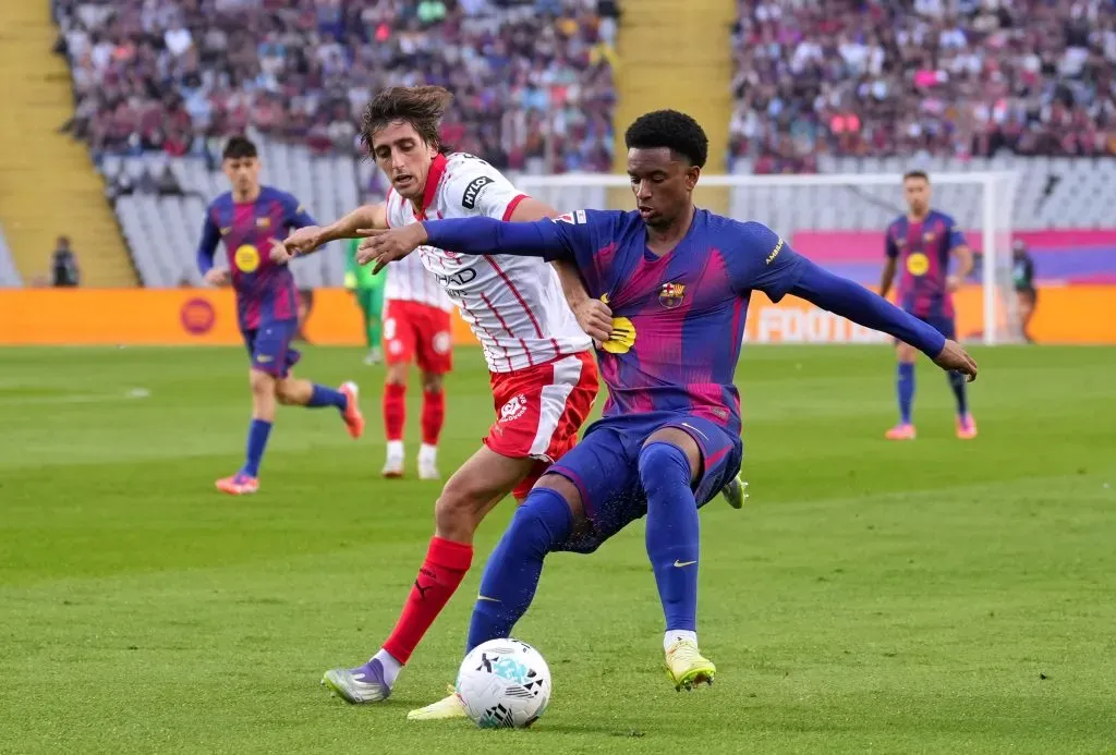 Balde está feliz no Barcelona e não pensa em sair. Foto: Alex Caparros/Getty Images