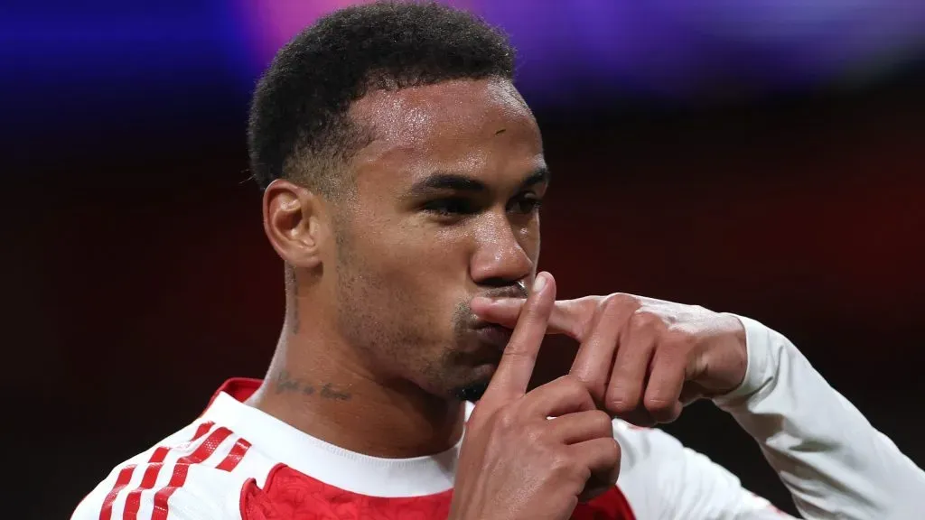 Gabriel Magalhães foi o melhor do jogo para os torcedores do Arsenal. Foto: Alex Pantling/Getty Images