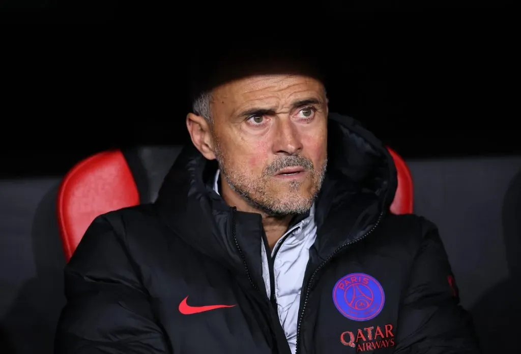 Luis Enrique quer ultrapassar o Olympique de Marseille na tabela da Ligue 1 (Photo by Alex Grimm/Getty Images)