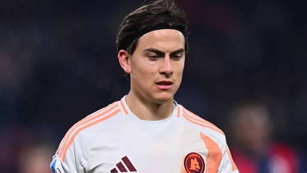 Dybala, alvo do Grêmio, em campo com a Roma (Photo by Alessandro Sabattini/Getty Images)