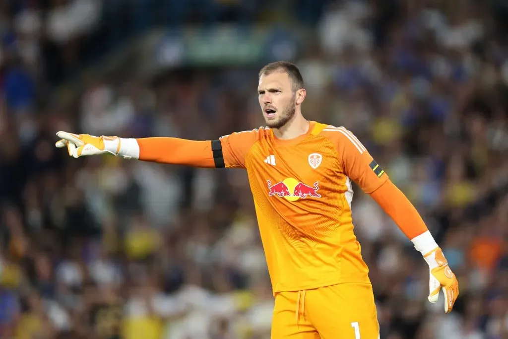 Lucas Perri pelo Leeds. (Foto: Michael Regan/Getty Images)