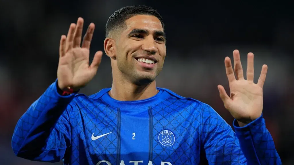 Hakimi foi protagonista em vitória do PSG (foto: Franco Arland/Getty Images)
