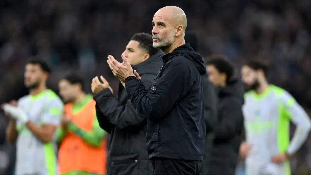 Pep Guardiola, técnico do Manchester City (foto: Shaun Botterill/Getty Images)