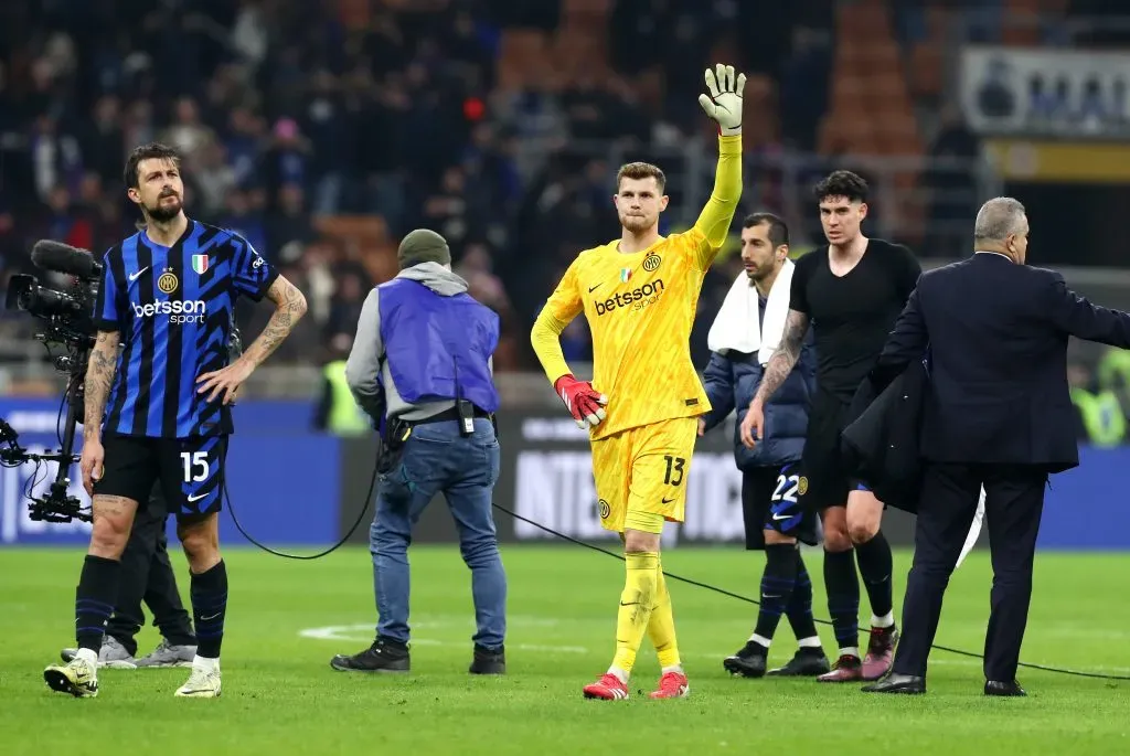 Josep Martínez em campo pela Internazionale (Foto: Marco Luzzani/Getty Images)