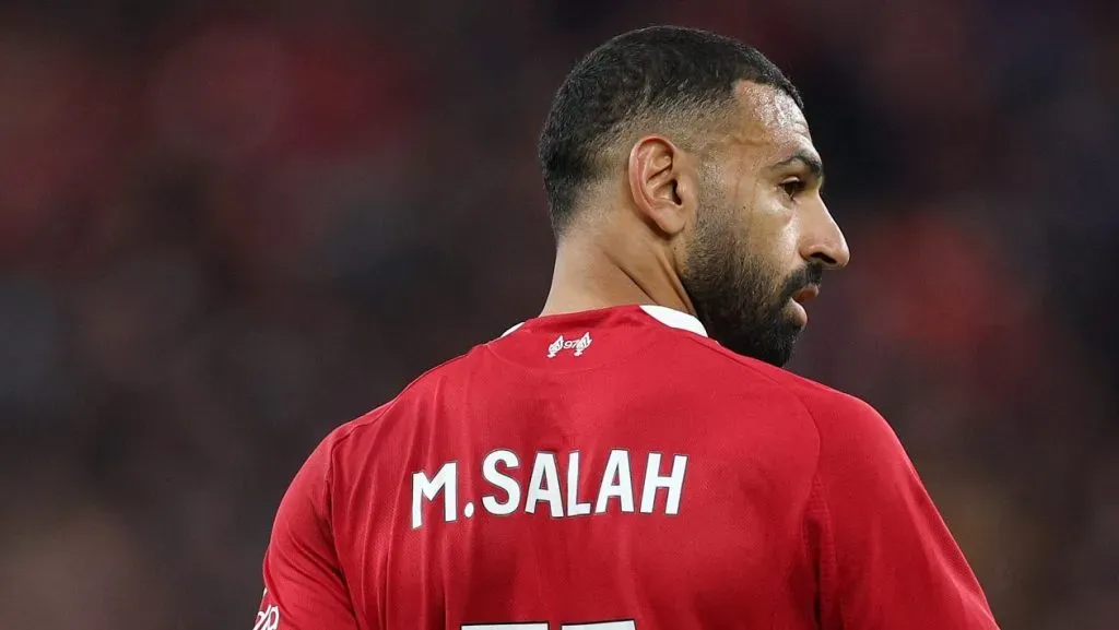 Salah em ação pelo Liverpool.