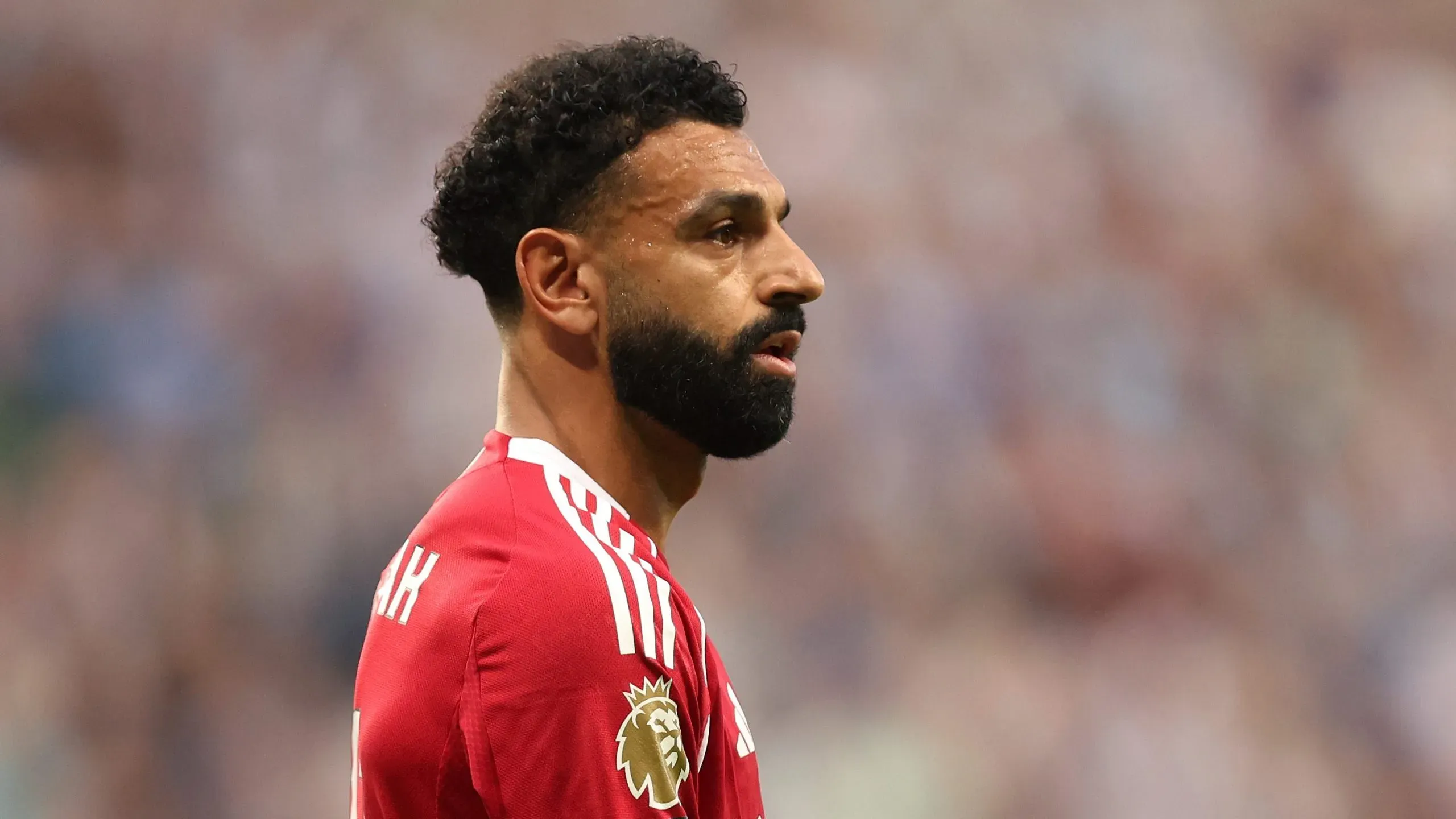 Salah em jogo do Liverpool. Foto: George Wood/Getty Images