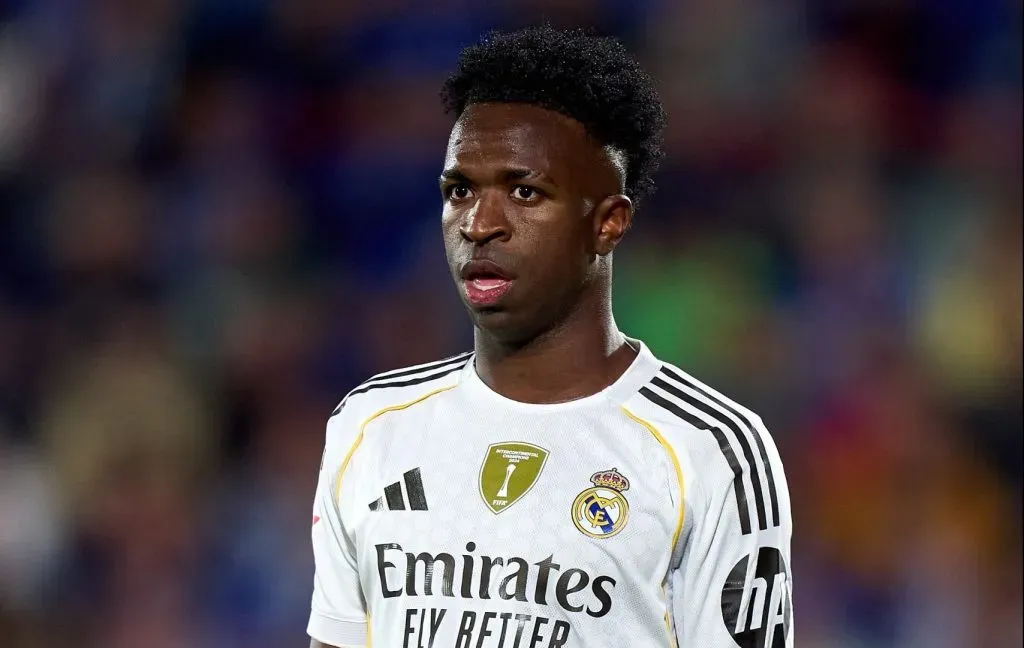 Vini Jr pelo Real Madrid. (Foto: Angel Martinez/Getty Images)