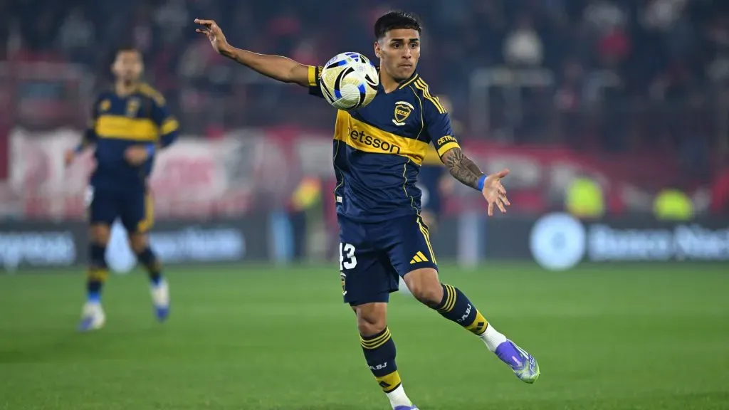 Milton Delgado, alvo do Chelsea, atuando pelo Boca Juniors. Foto: Rodrigo Valle/Getty Images