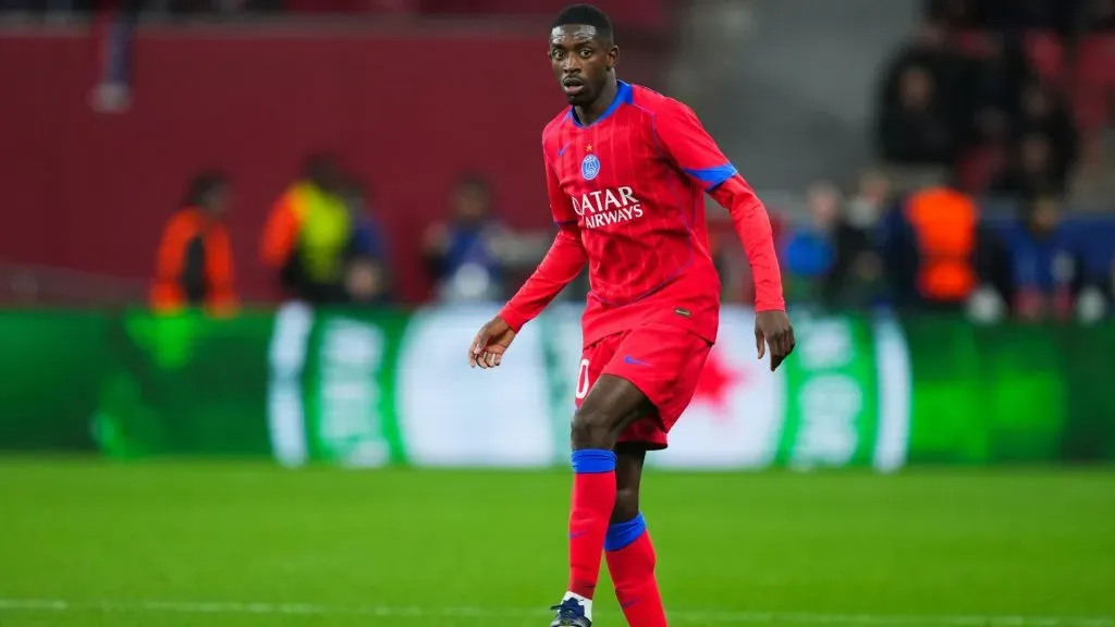 Dembélé vai estar em PSG x Bayern de Munique? (foto: Pau Barrena/Getty Images)