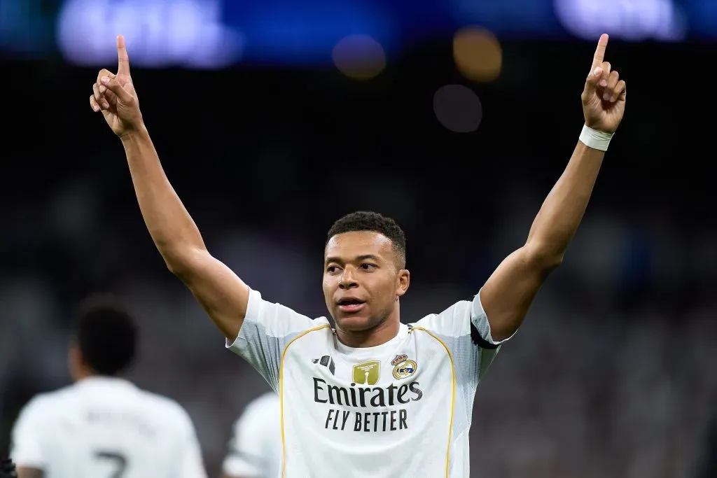 Mbappé vive grande fase pelo Real Madrid. Foto: Angel Martinez/Getty Images