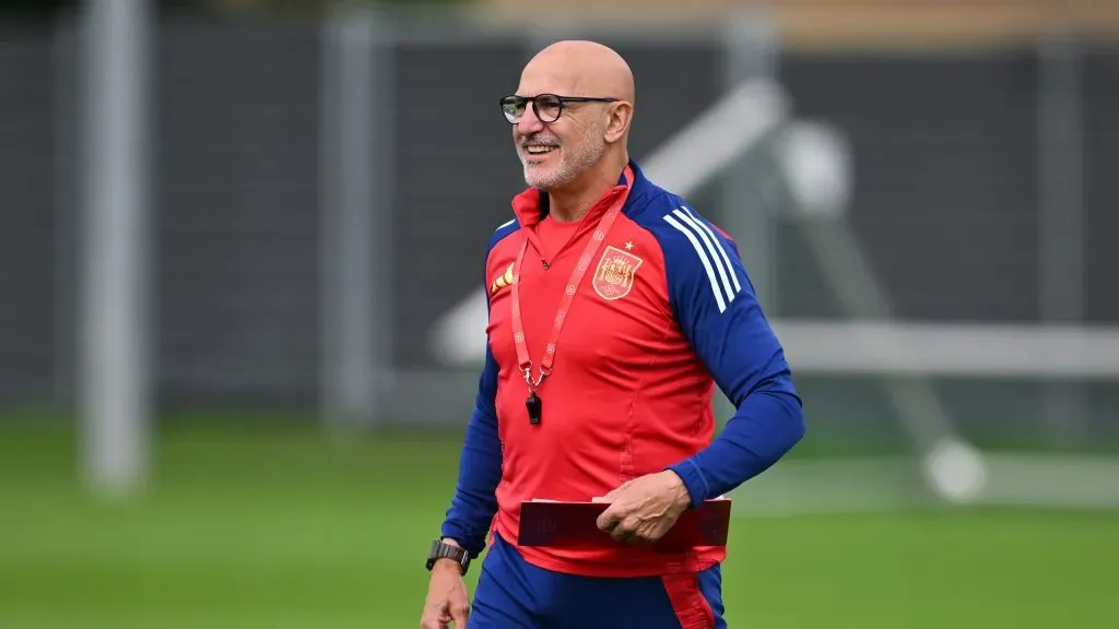 Luis De La Fuente levou a Espanha para a final da Eurocopa. (Photo by Christian Kaspar-Bartke/Getty Images)