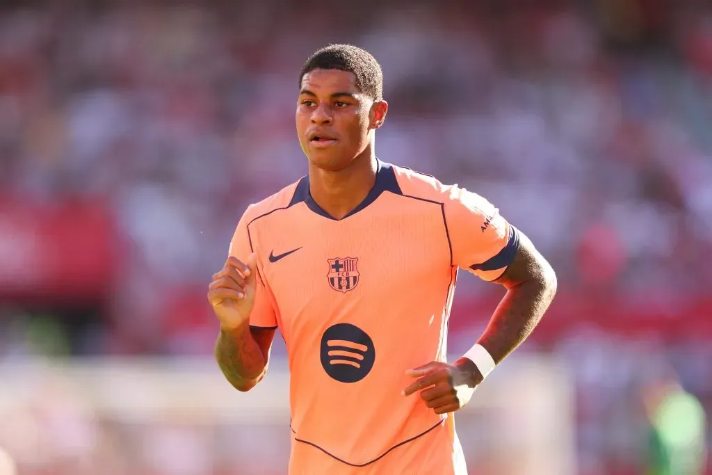 Rashford vem se destacando na Espanha (Foto: Fran Santiago/Getty Images)