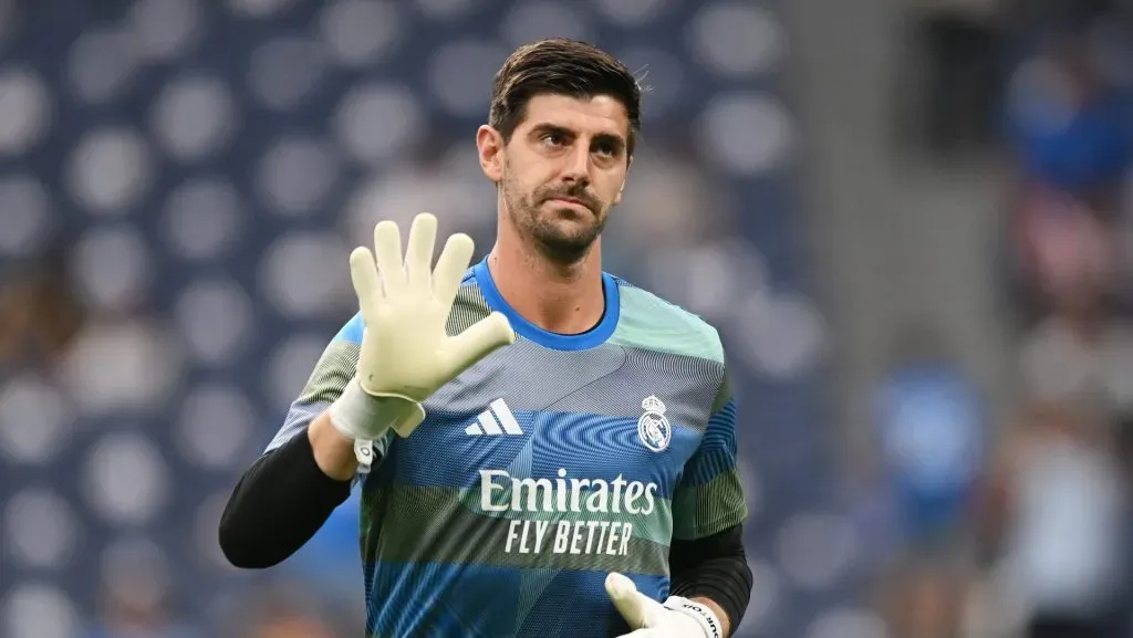 Courtois pelo Real Madrid