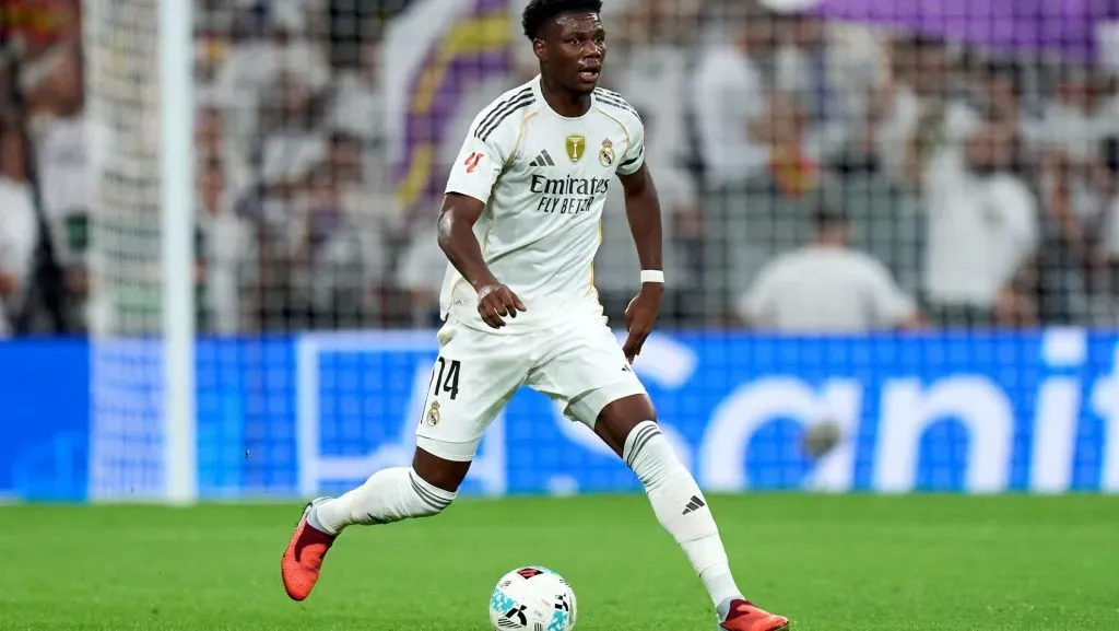 Tchouameni em ação durante partida da LaLiga. Foto: Angel Martinez/Getty Images