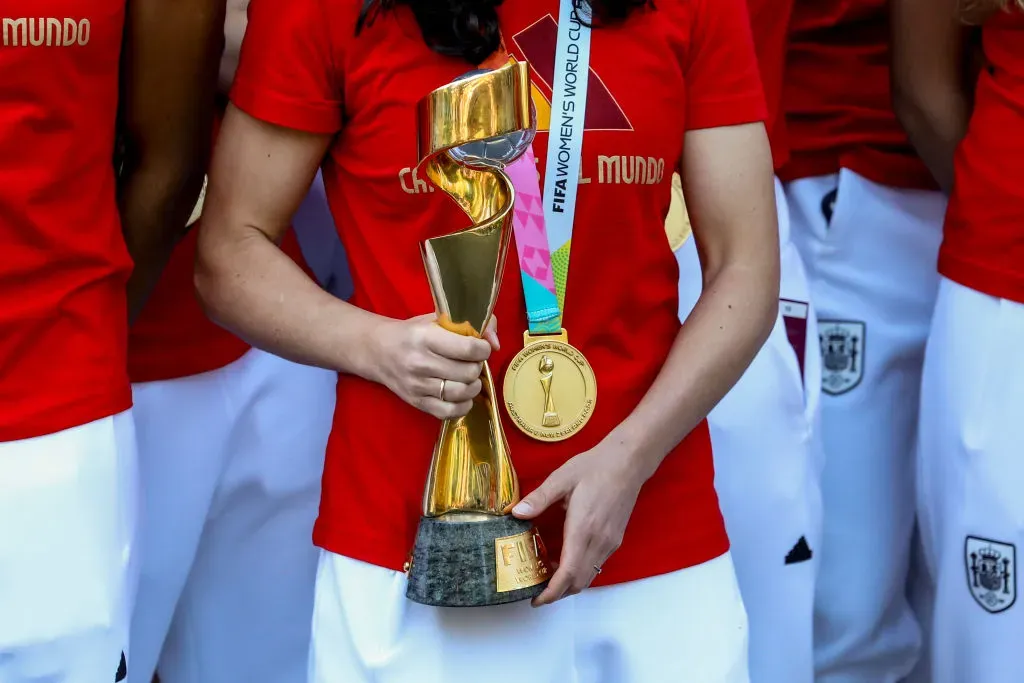 Espanha é a atual campeã da Copa do Mundo Feminina – Foto: Pablo Blazquez Dominguez/Getty Images