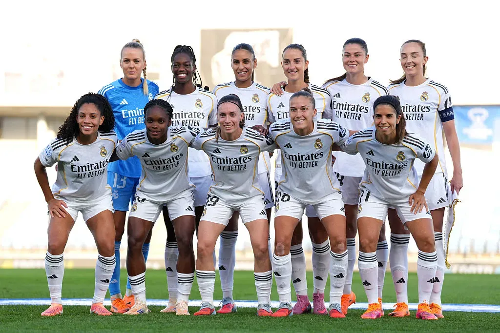 Elenco do Real Madrid na temporada 2025-26 - Foto: Aitor Alcalde/Getty Images)