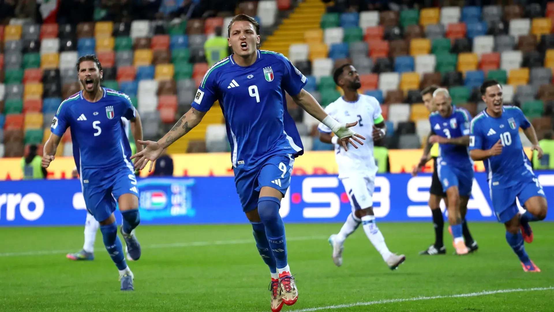 Itália deve jogar repescagem das Eliminatórias da Copa de 2026 (Marco Luzzani/Getty Images)