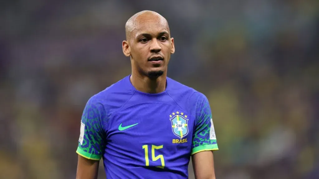 Fabinho em ação pela Seleção Brasileira. (Foto: Julian Finney/Getty Images)