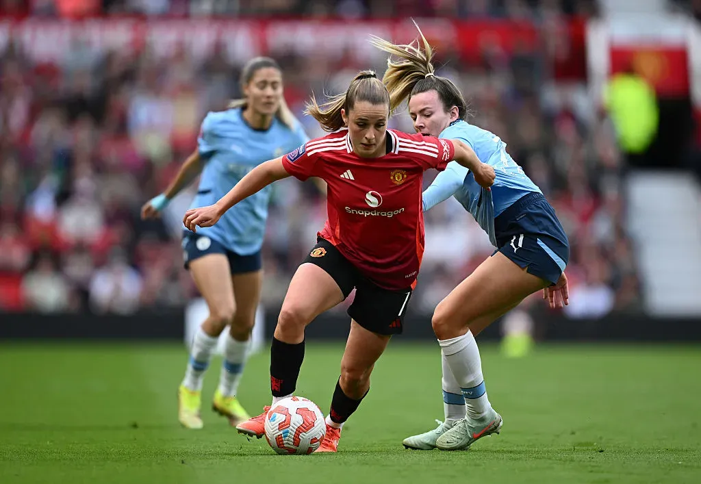 Manchester City x Manchester United na WSL