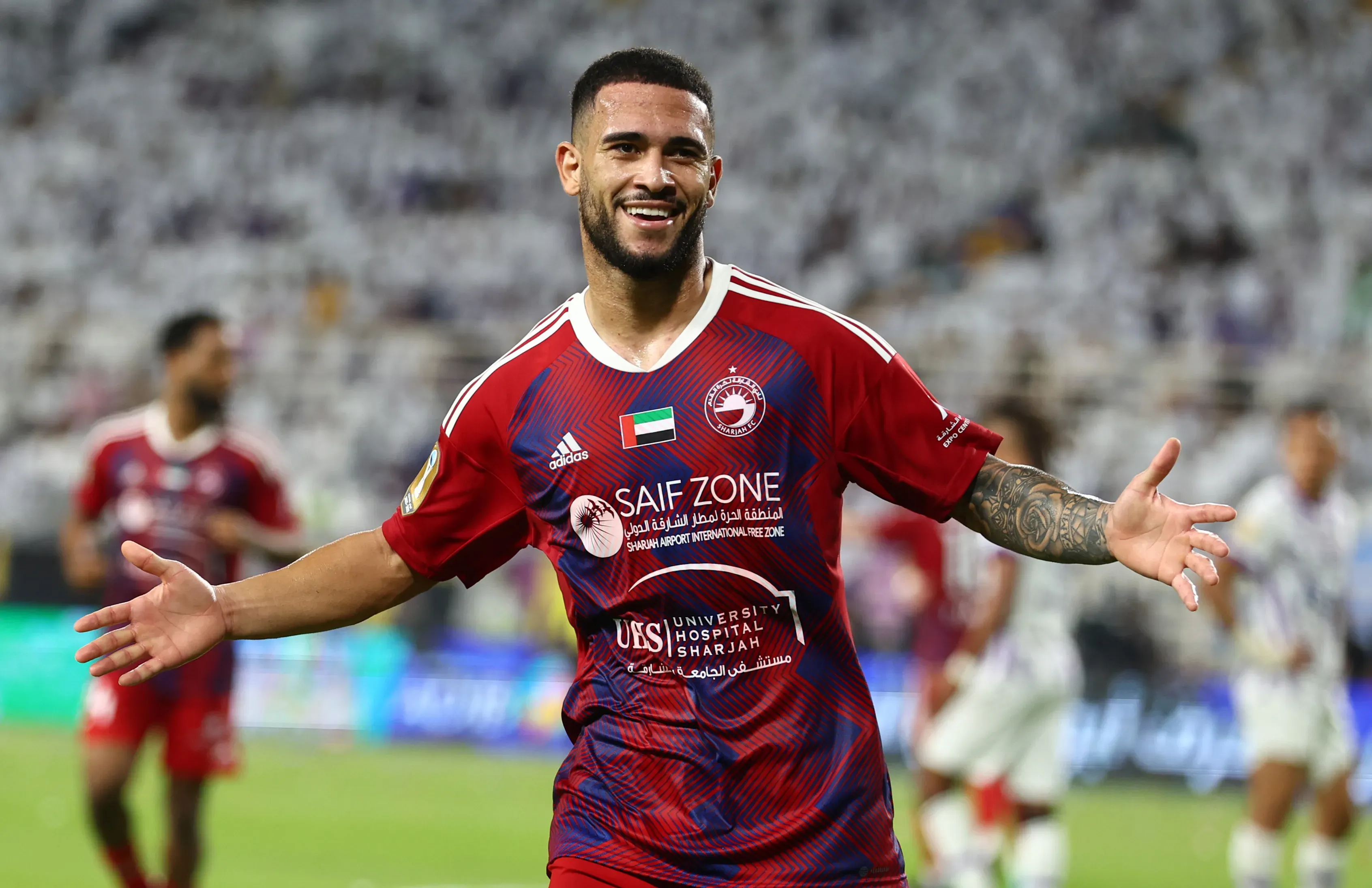 Luan, que foi revelado no Avaí, marcou o gol diante do Iraque (Foto: Francois Nel/Getty Images)