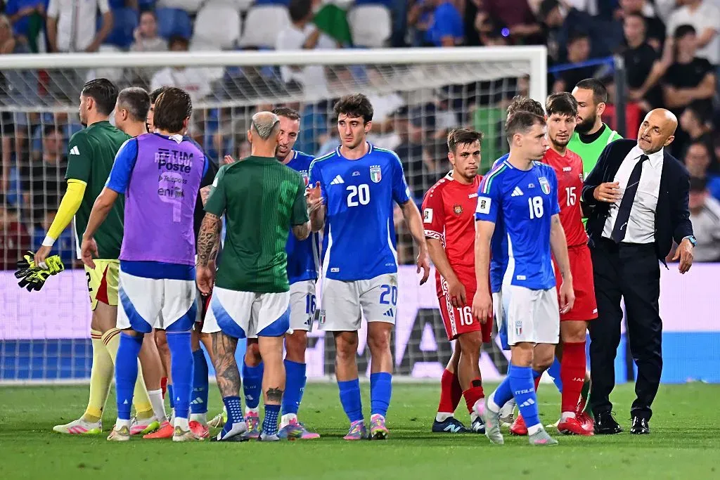 Itália enfrenta a Moldávia pelas Eliminatórias. (Photo by Alessandro Sabattini/Getty Images)