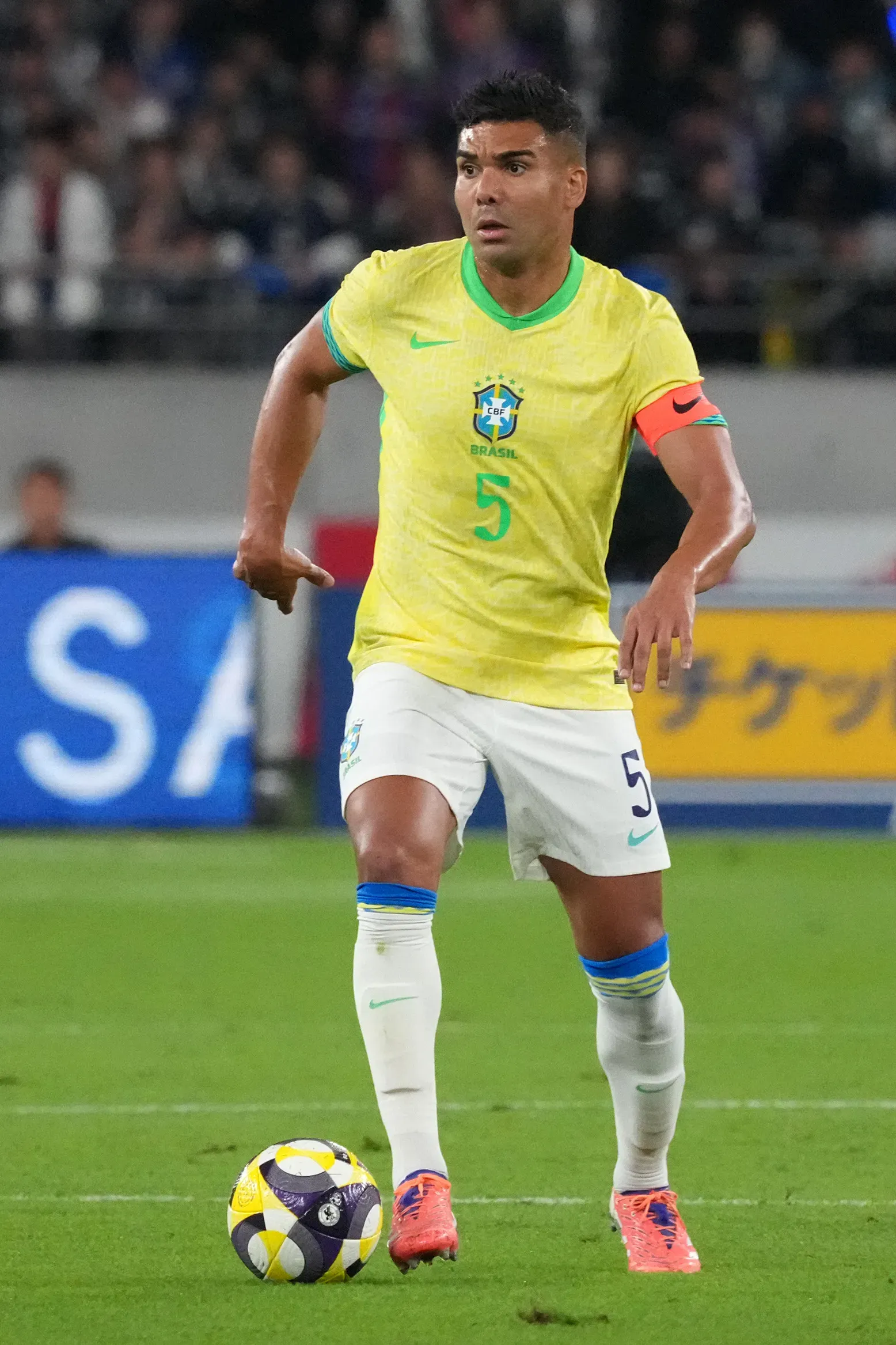 Casemiro, pela Seleção Brasileira