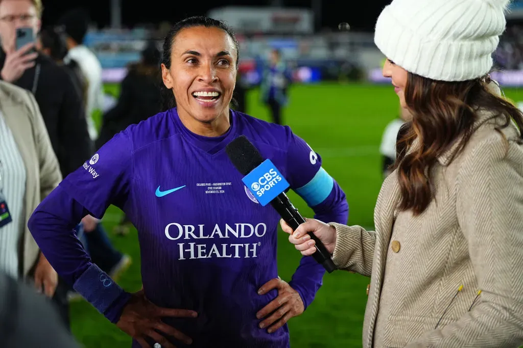 Marta conquistou o título da NWSL pelo Orlando Pride na última temporada - Foto: Kyle Rivas/Getty Images