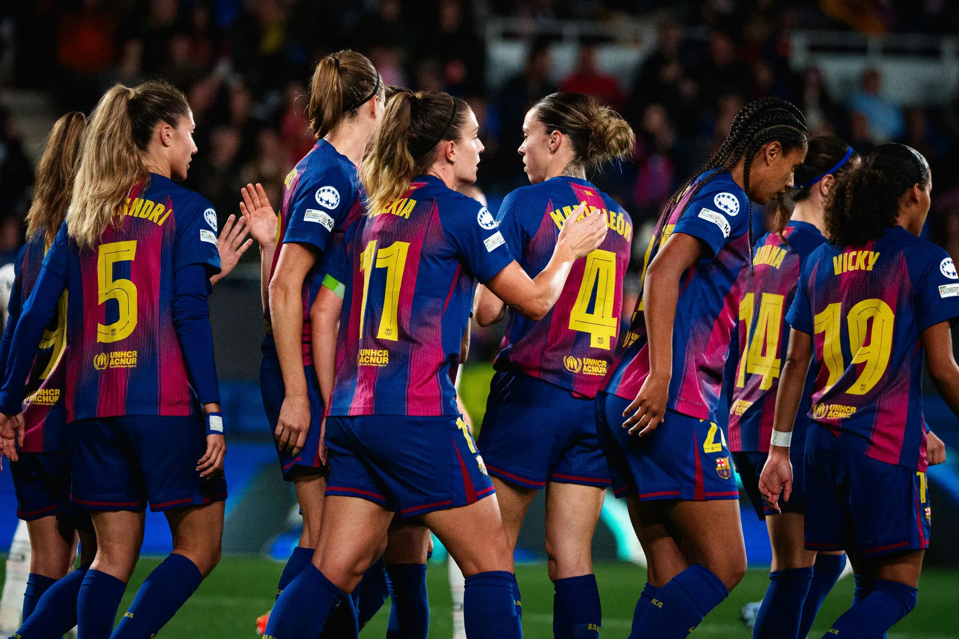Barcelona vem de vitória na Liga dos Campeões Feminina - Foto: German Parga/Barcelona