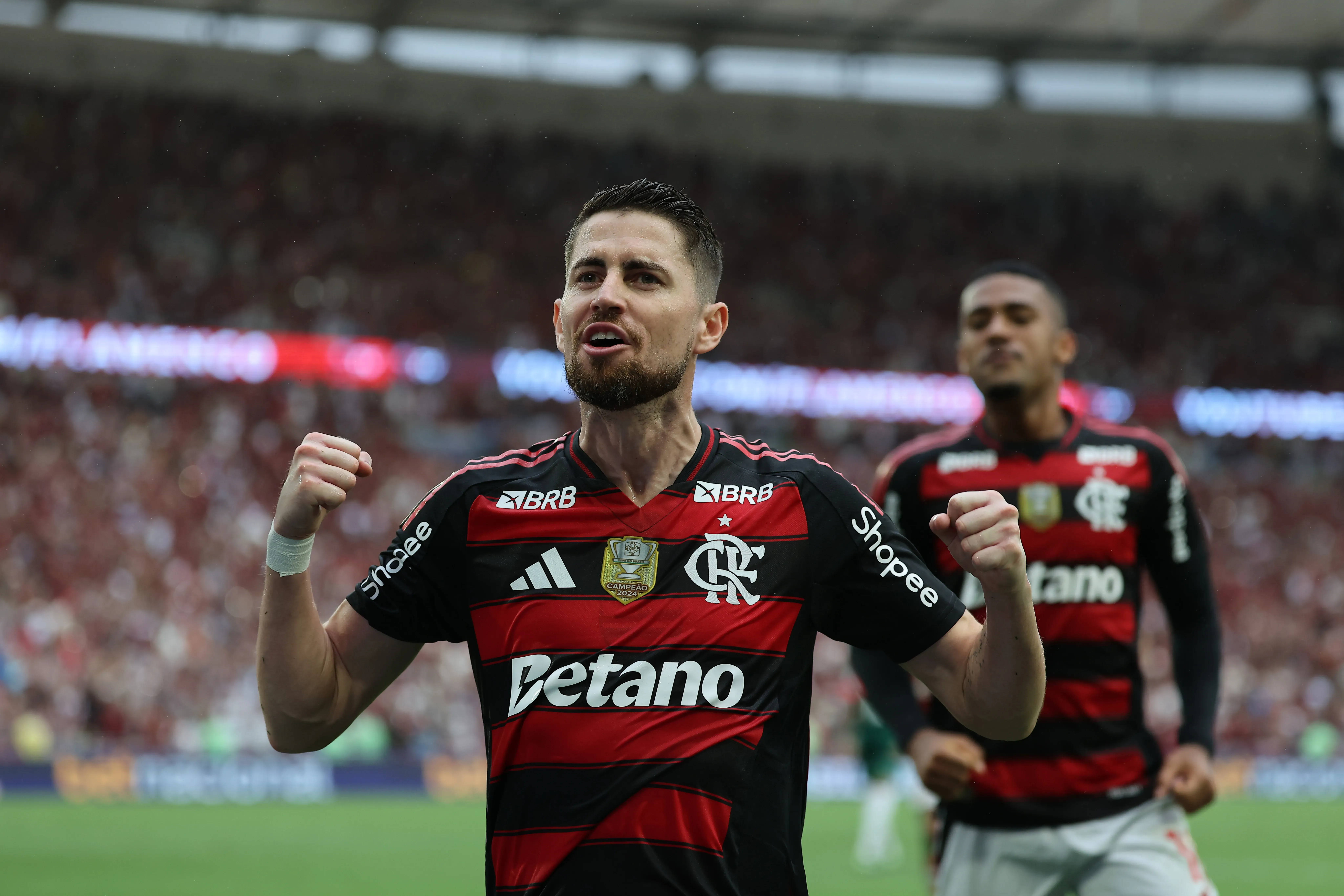 Flamengo vem de vitória contra o Palmeiras por 3 a 2. Foto: Wagner Meier/Getty Images