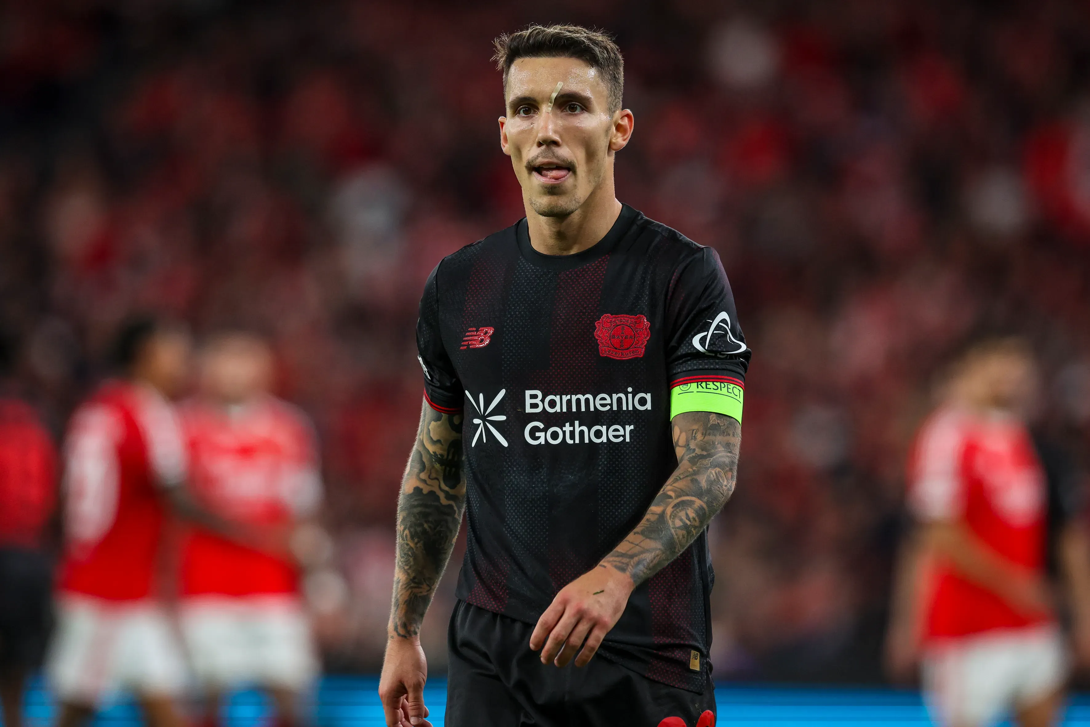 Grimaldo é a prioridade do Barcelona. Foto: Carlos Rodrigues/Getty Images
